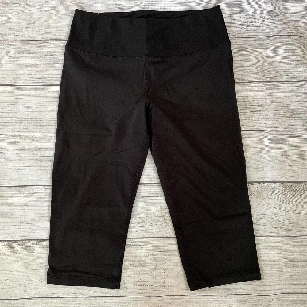 Victorias Secret Sport Crop Black Legging Women Size Medium